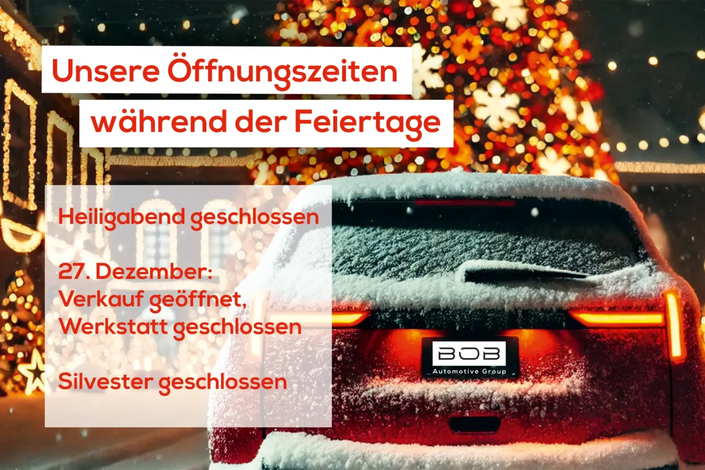 BOB Automotive - Onlineteam